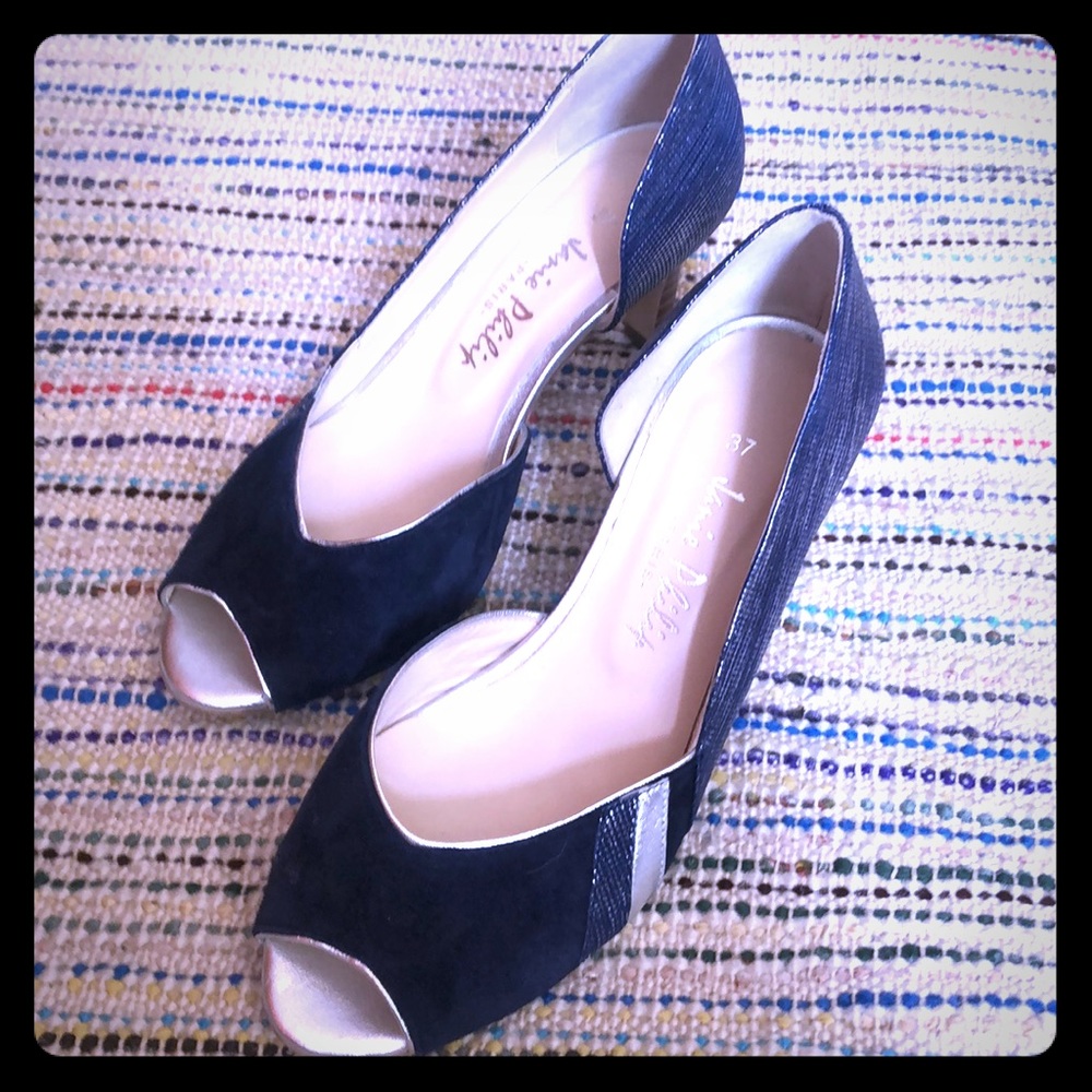 Beautiful French vintage style heels 37